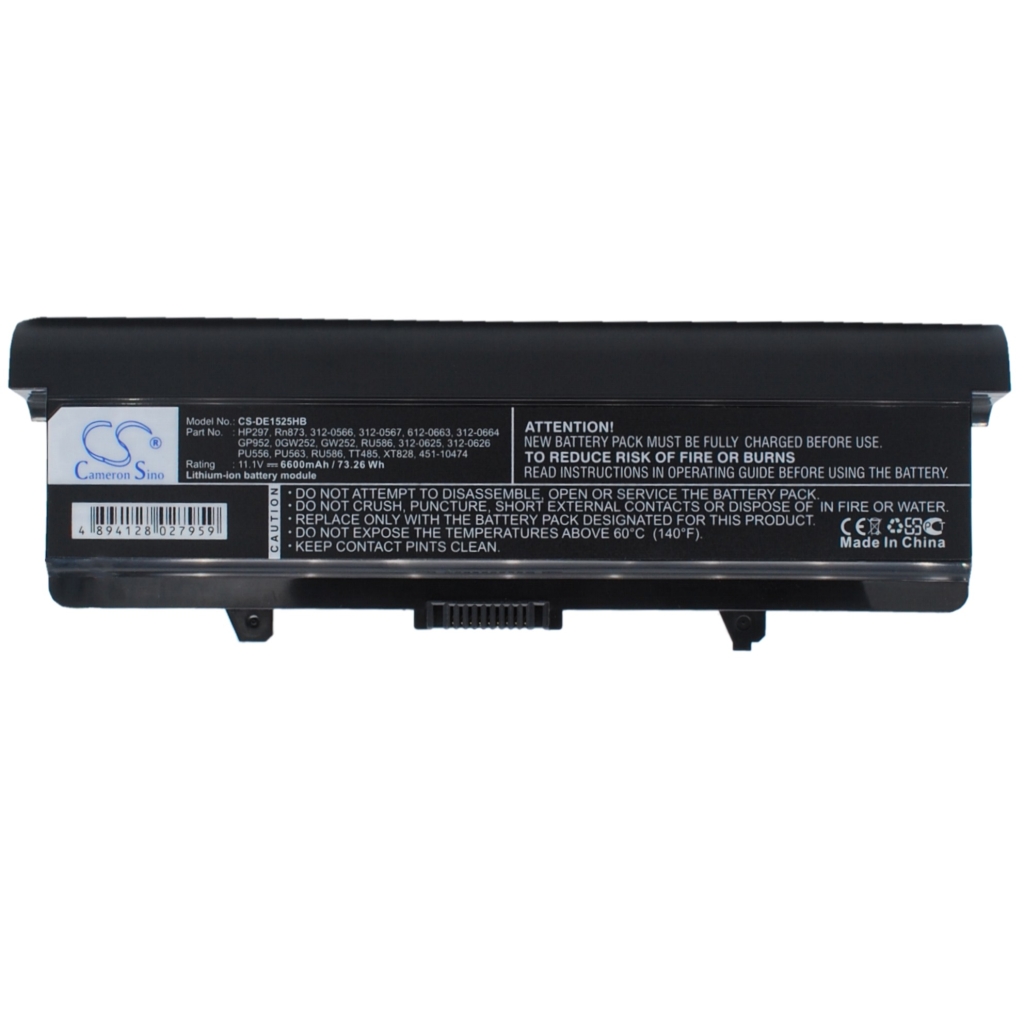 Batería para portátil DELL Inspiron 1525