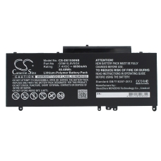 Reemplazo de batería compatible para DELL 079VRK,07V69Y,0G5M10,0WYJC2,451-BBLK...
