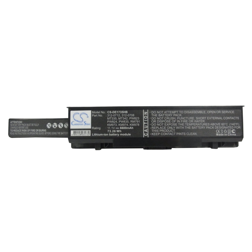 Batería para portátil DELL Studio 1736