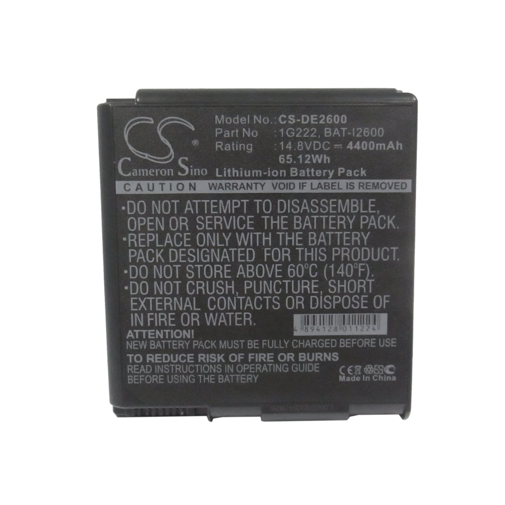 Batería para portátil DELL CS-DE2600