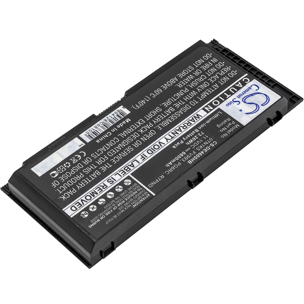 Batería para portátil DELL Precision M4800