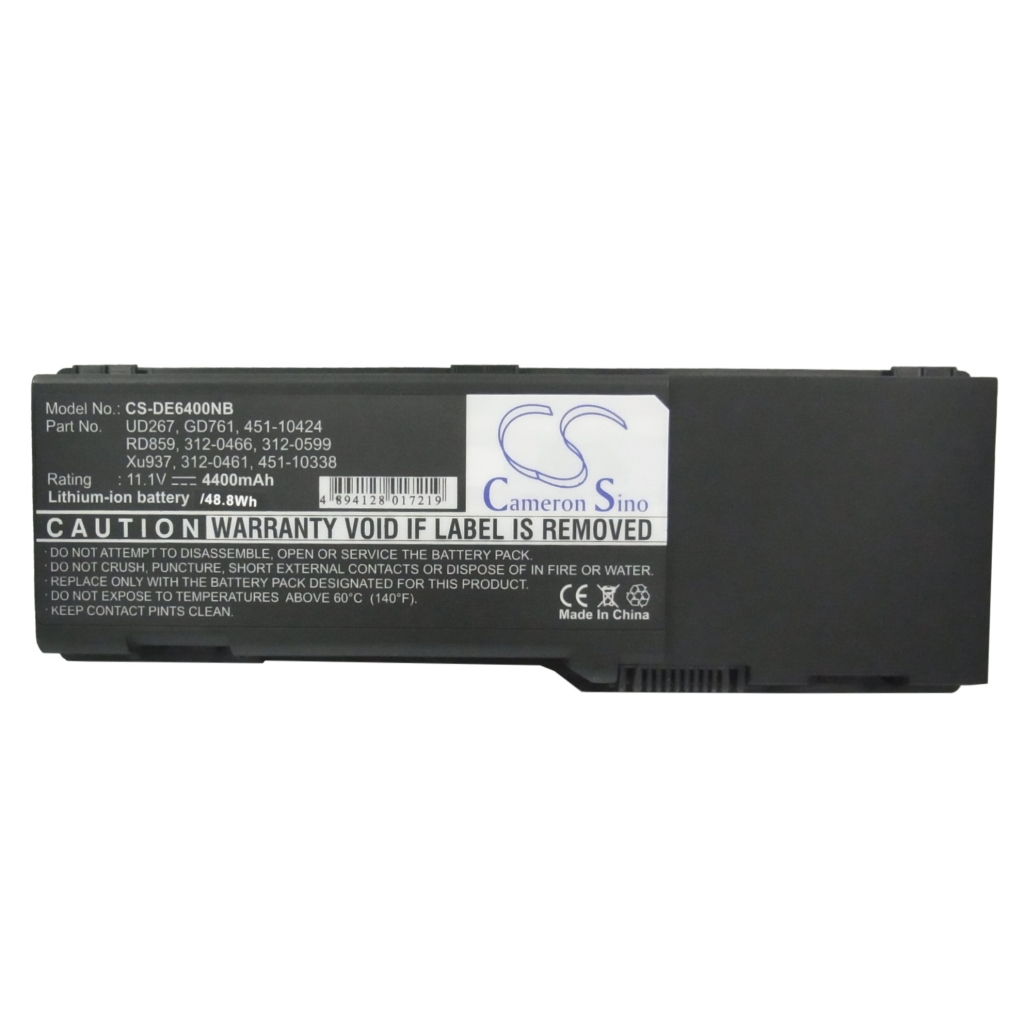 Batería para portátil DELL Inspiron E1505