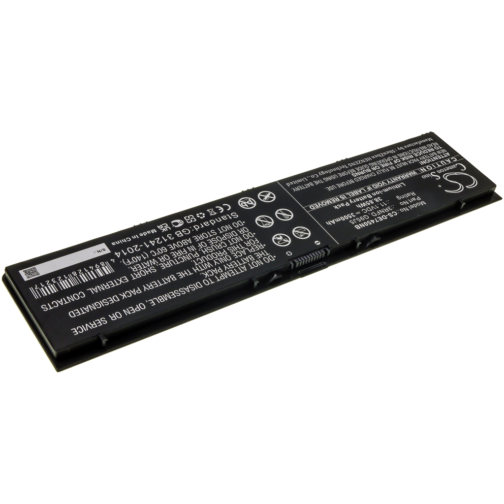 Batería para portátil DELL Latitude E7440 Touch