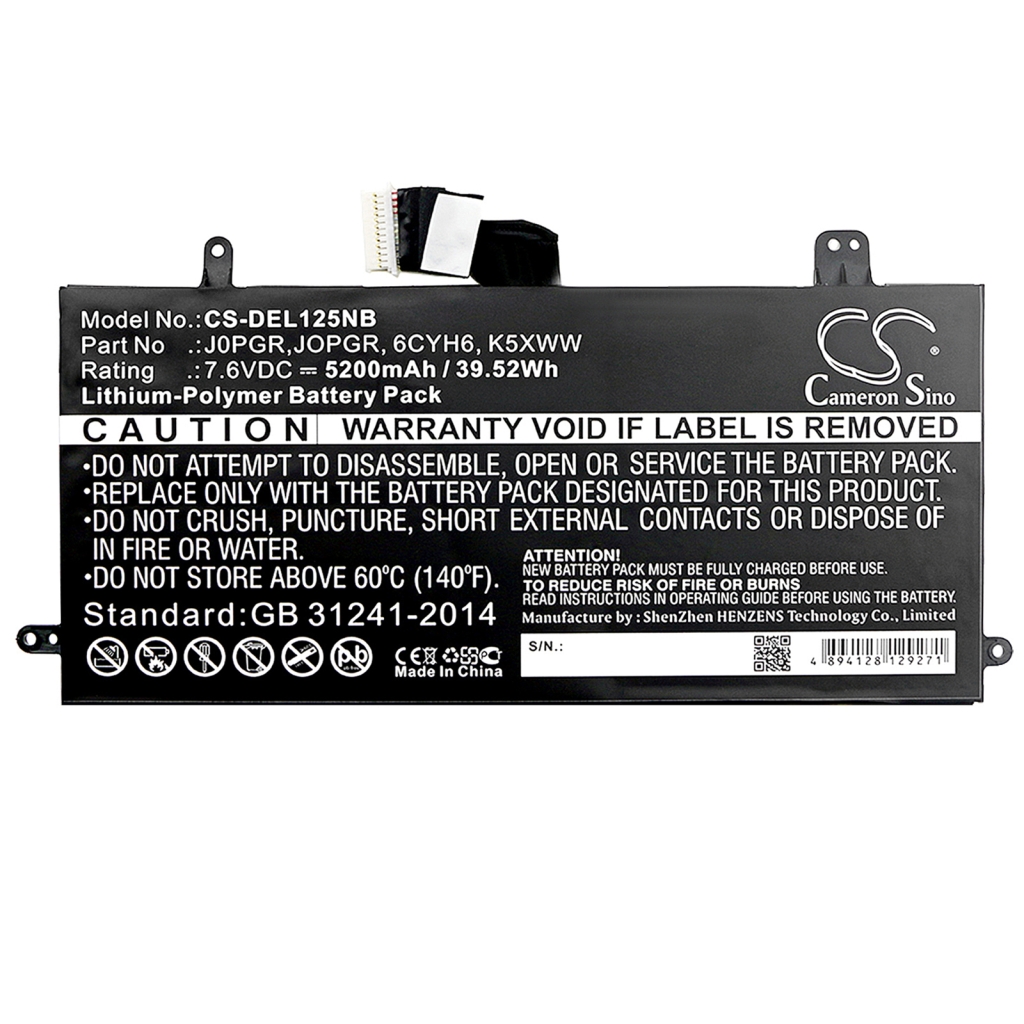 Batería para portátil DELL N012L7390-C-D1706FTCN