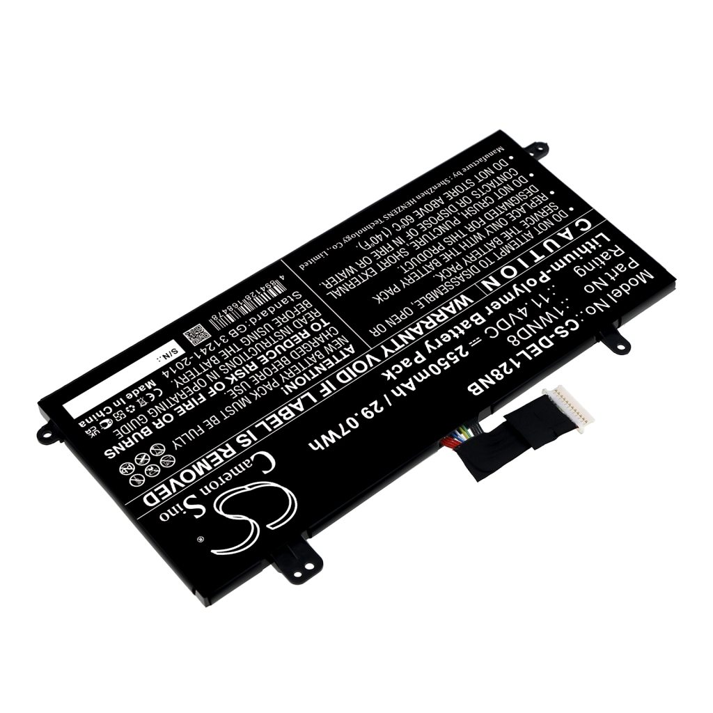 Batería para portátil DELL CS-DEL128NB