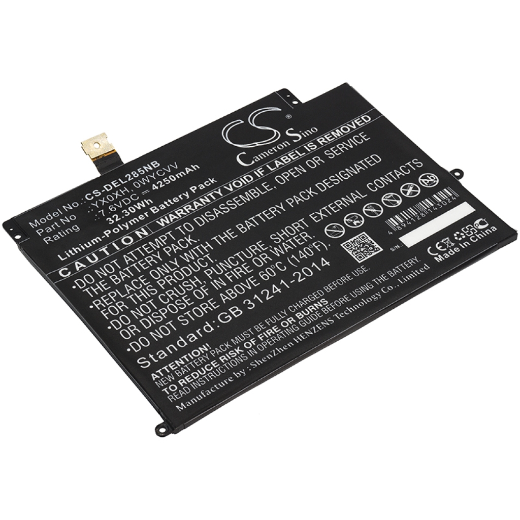 Batería para portátil DELL CS-DEL285NB
