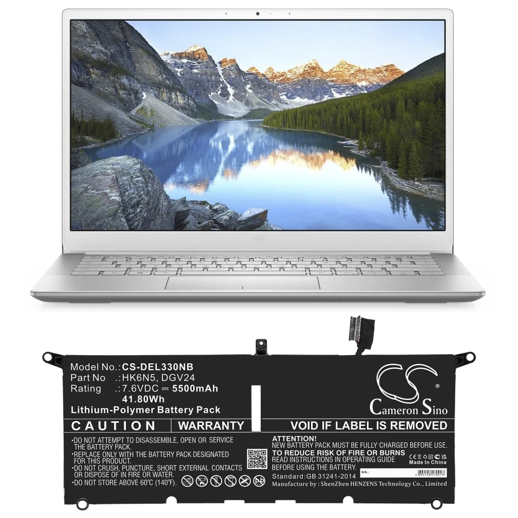 Batería para portátil DELL CS-DEL330NB