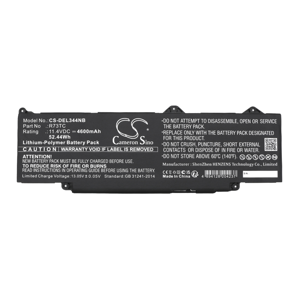 Batería para portátil DELL CS-DEL344NB