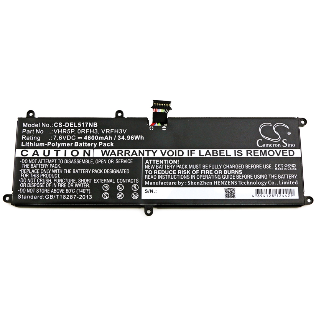 Batería para portátil DELL CS-DEL517NB