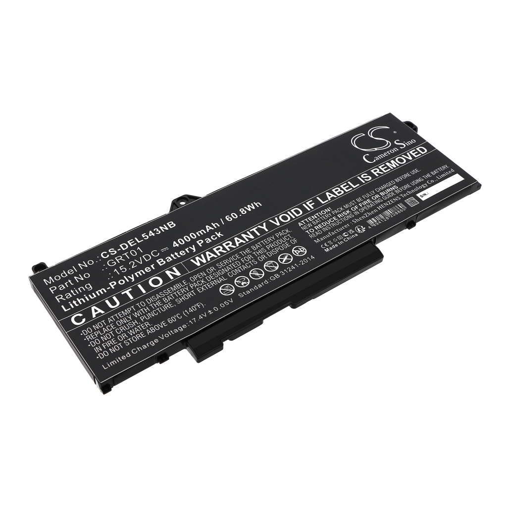 Batería para portátil DELL Precision 3561