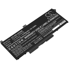 Reemplazo de batería compatible para DELL 075X16,RJ40G