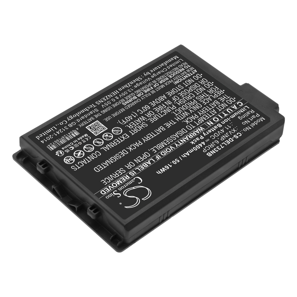 Batería para portátil DELL CS-DEL733NB