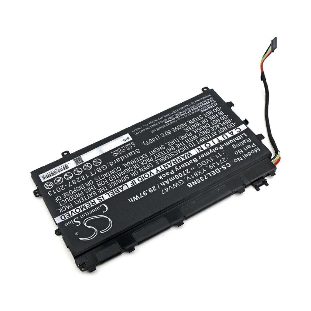 Batería para portátil DELL CS-DEL735NB
