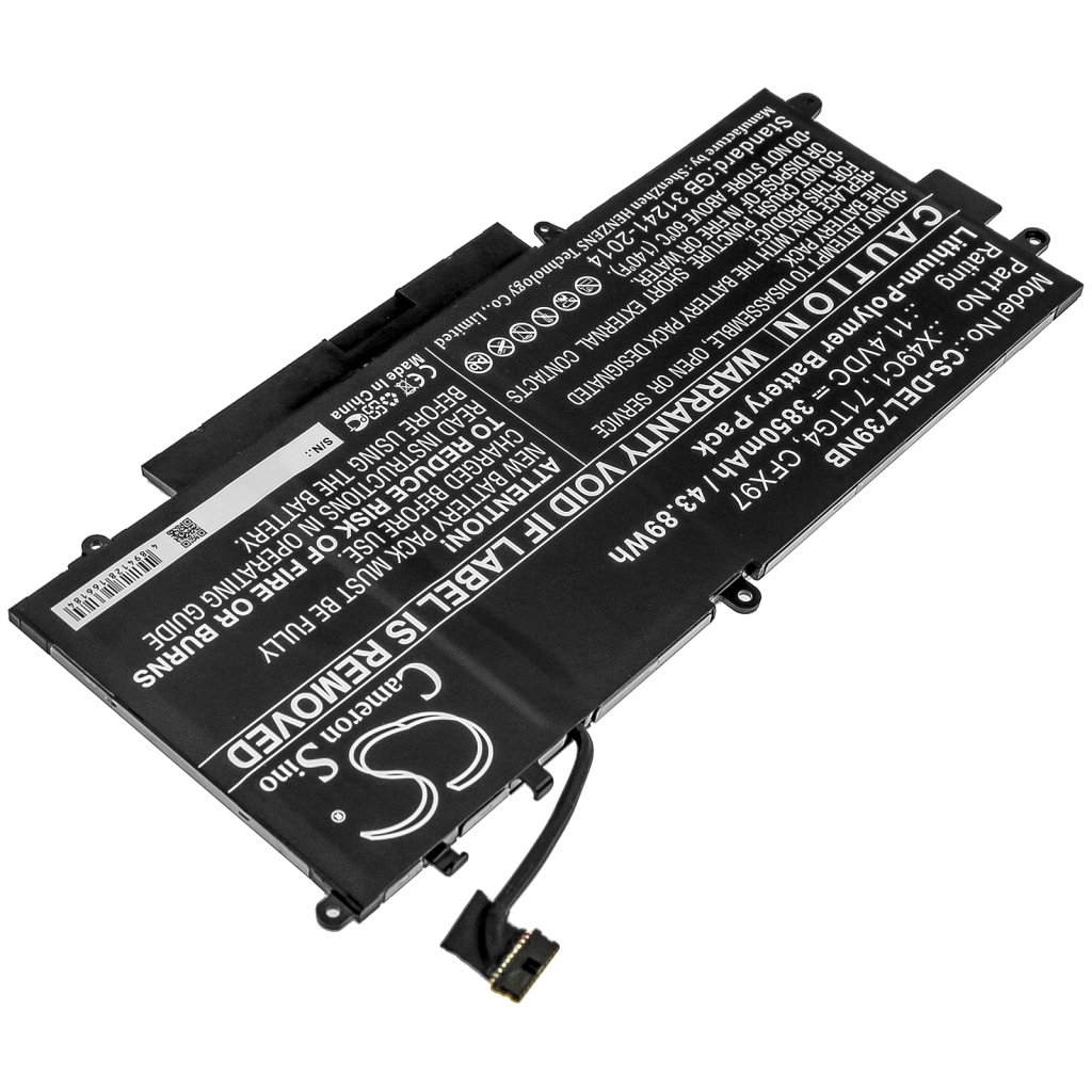 Batería para portátil DELL Latitude 5289 2-in-1
