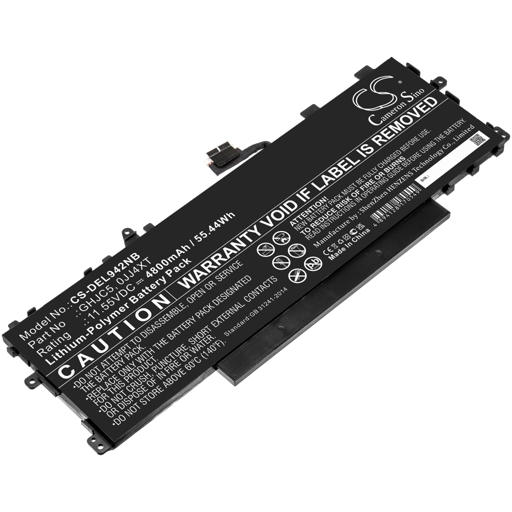 Batería para portátil DELL Latitude 9420 2-in-1
