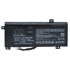 Reemplazo de batería compatible para DELL 08X70T,0G05YJ,8X70T,G05YJ,GO5YJ...