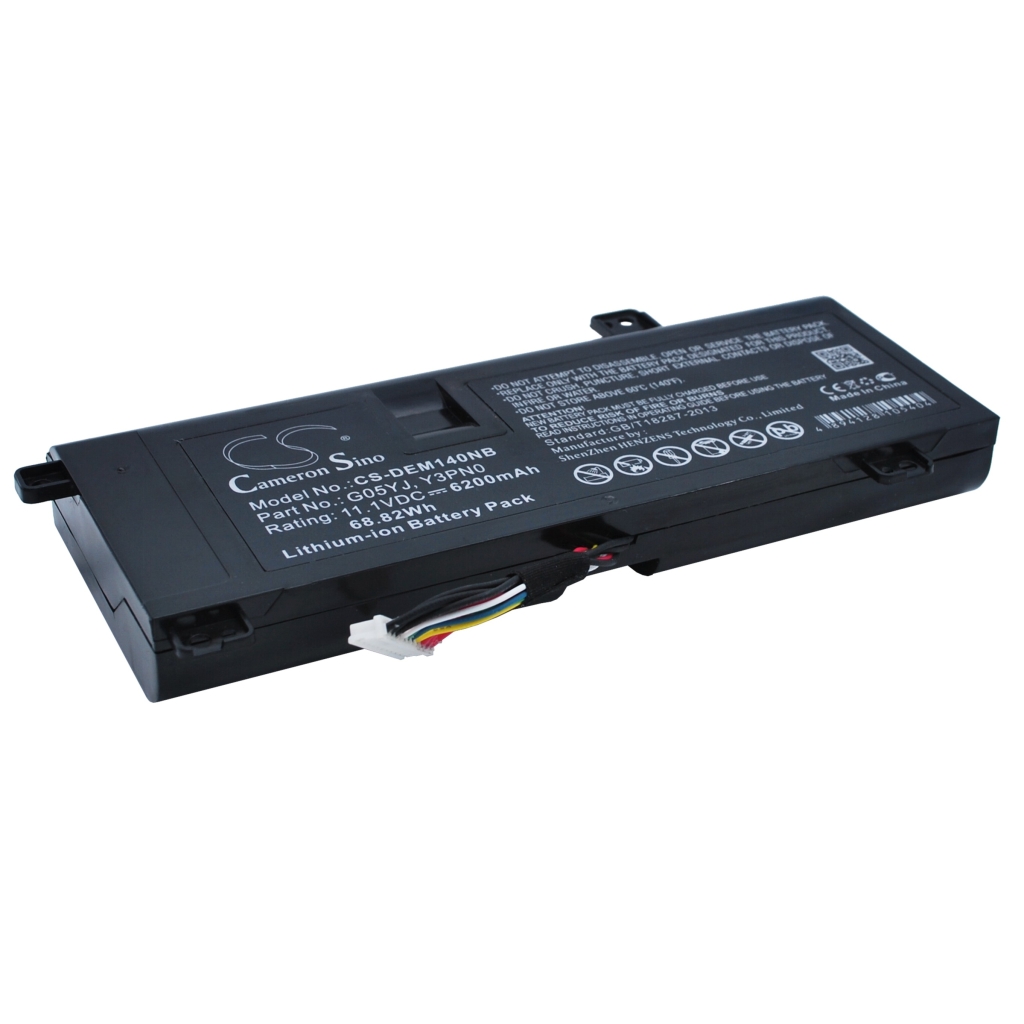 Batería para portátil DELL CS-DEM140NB