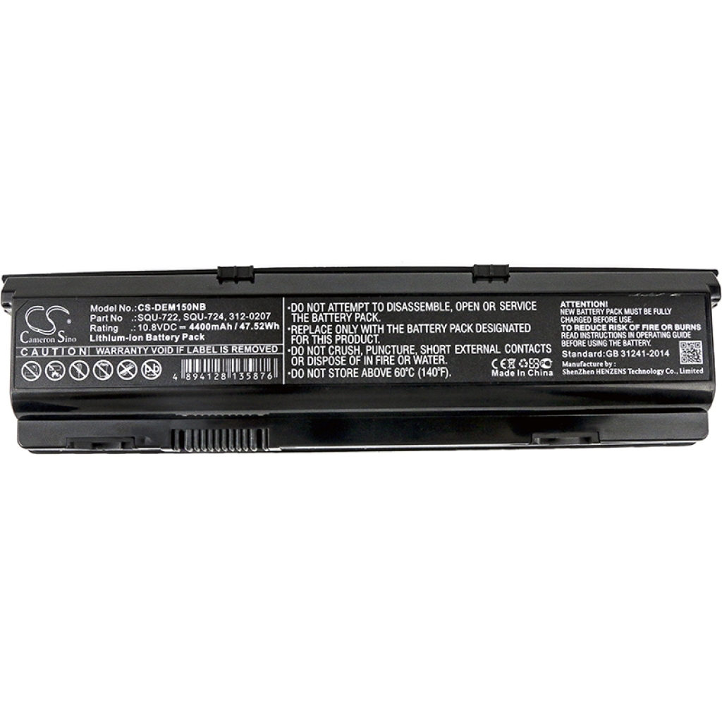 Batería para portátil DELL CS-DEM150NB