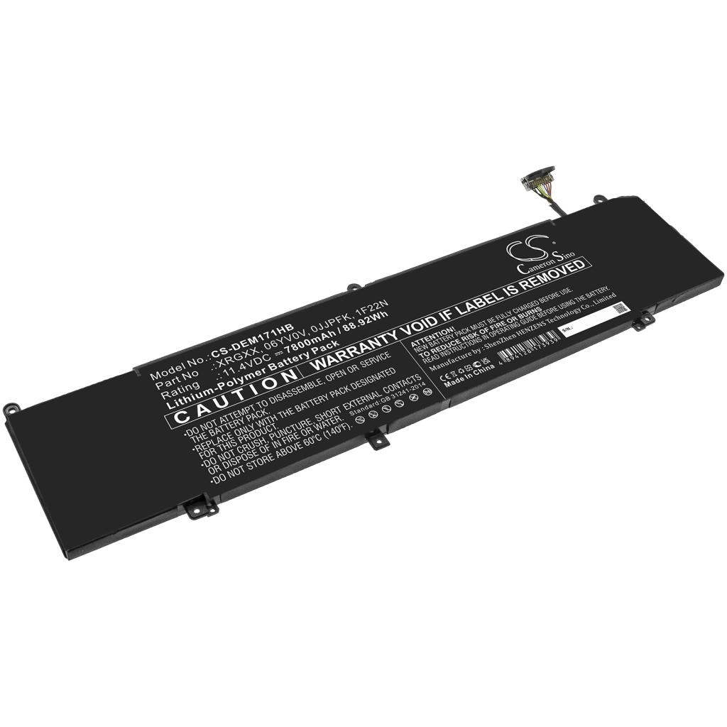 Batería para portátil DELL ALIENWARE ALW15M-R1748R