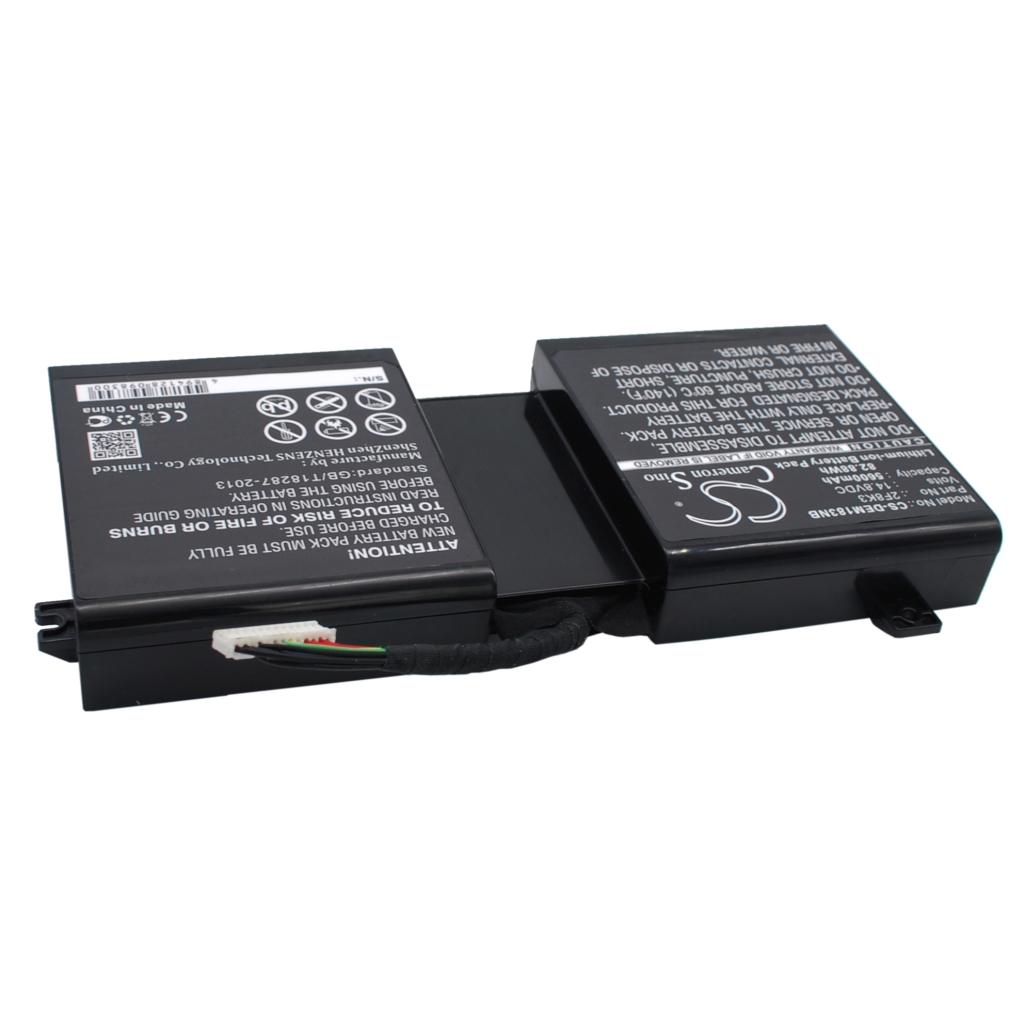 Batería para portátil DELL CS-DEM183NB