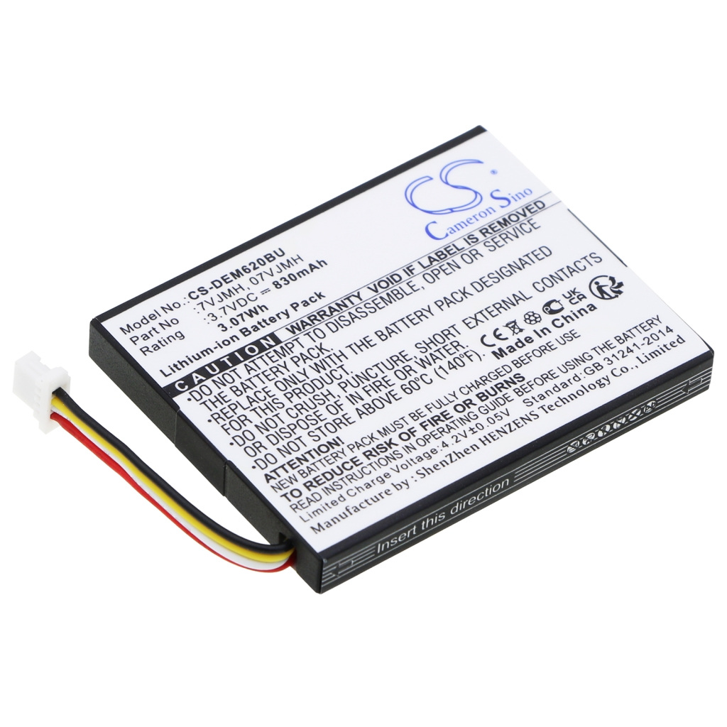Batería para portátil DELL CS-DEM620BU