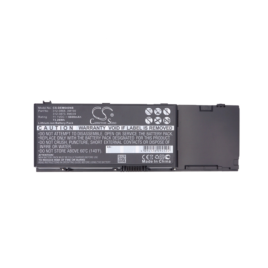 Batería para portátil DELL Inspiron E1505