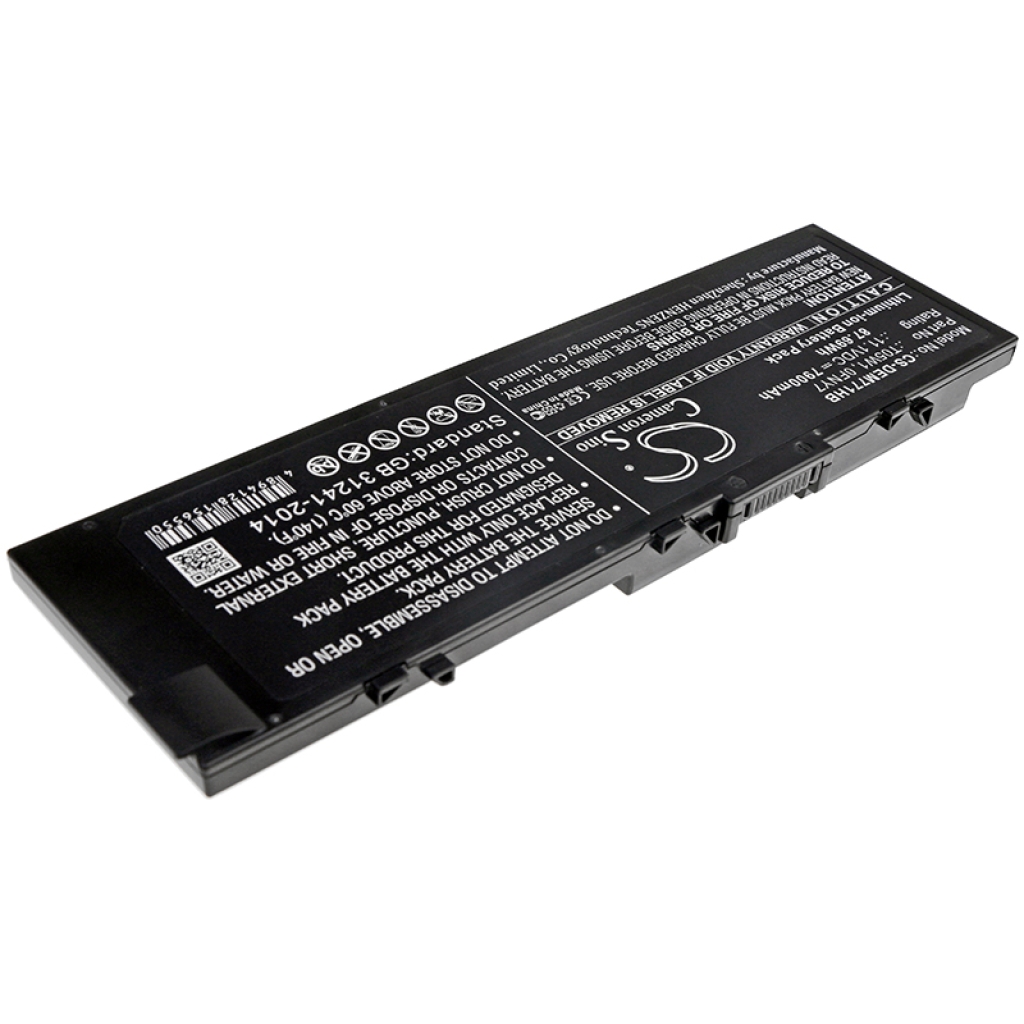Batería para portátil DELL Precision M7710