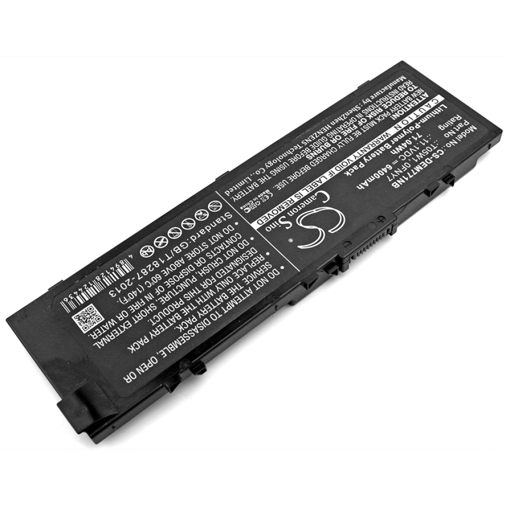 Batería para portátil DELL Precision M7710