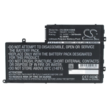 Reemplazo de batería compatible para DELL 01V2F,01V2F6,0DFVYN,0PD19,1V2F6...
