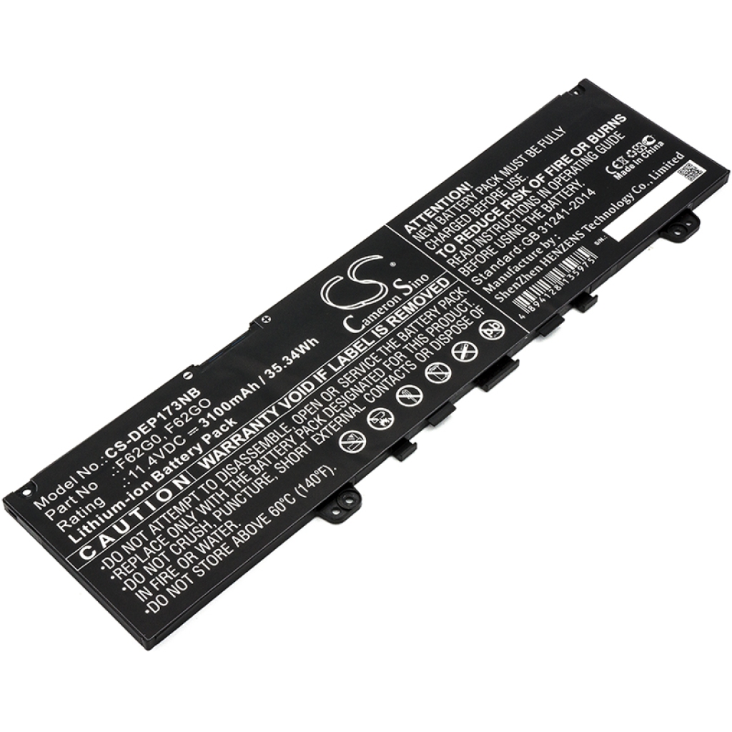 Batería para portátil DELL Inspiron 13 7000