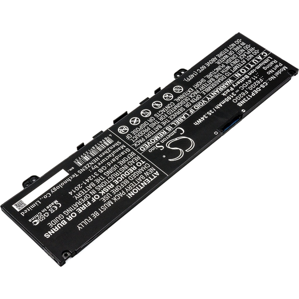 Batería para portátil DELL Inspiron 13 7000