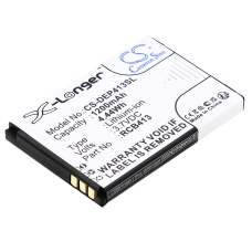 Reemplazo de batería compatible para Doro RCB01P01,RCB413,RCBNTC01