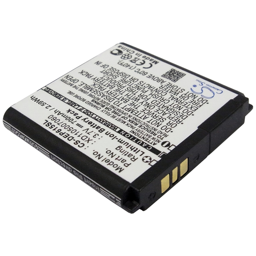 Batería del teléfono móvil Doro CS-DEP615SL