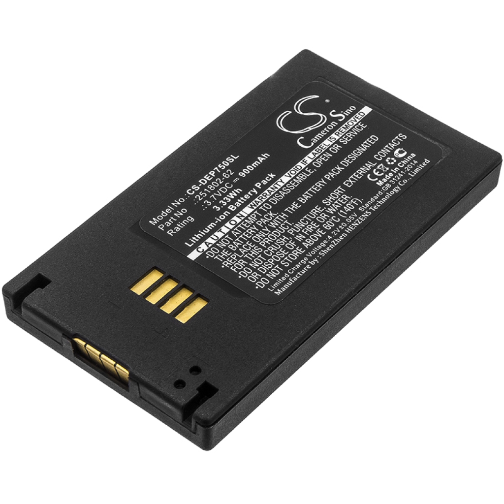 Batería de código de barras, escáner Easypack Poliflex 750