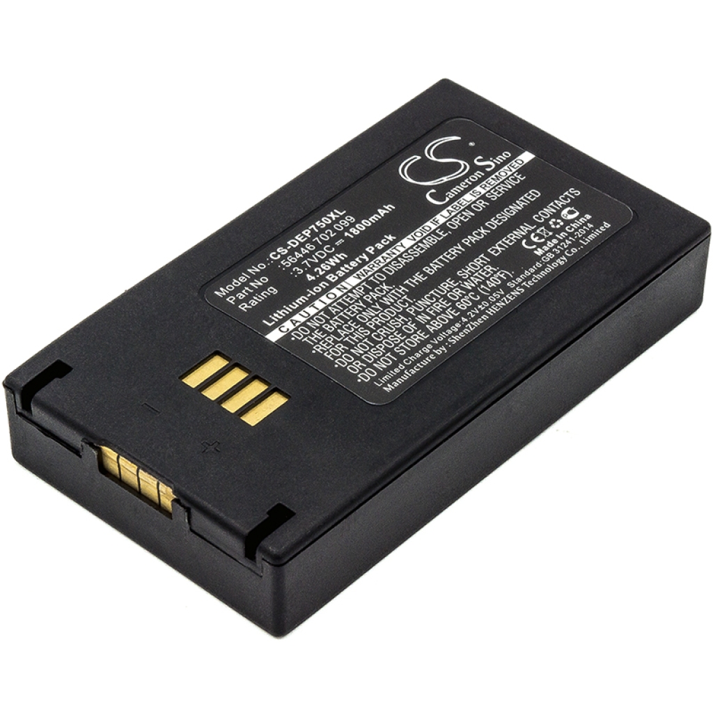 Batería de código de barras, escáner Easypack Poliflex 750