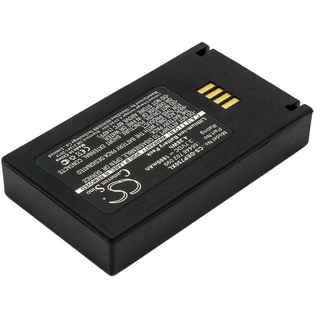 Batería de código de barras, escáner Easypack Poliflex 750