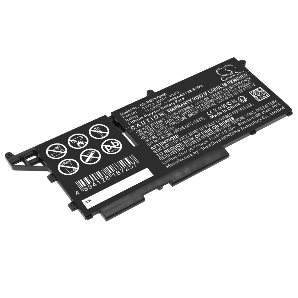 Batería para portátil DELL CS-DET173NB