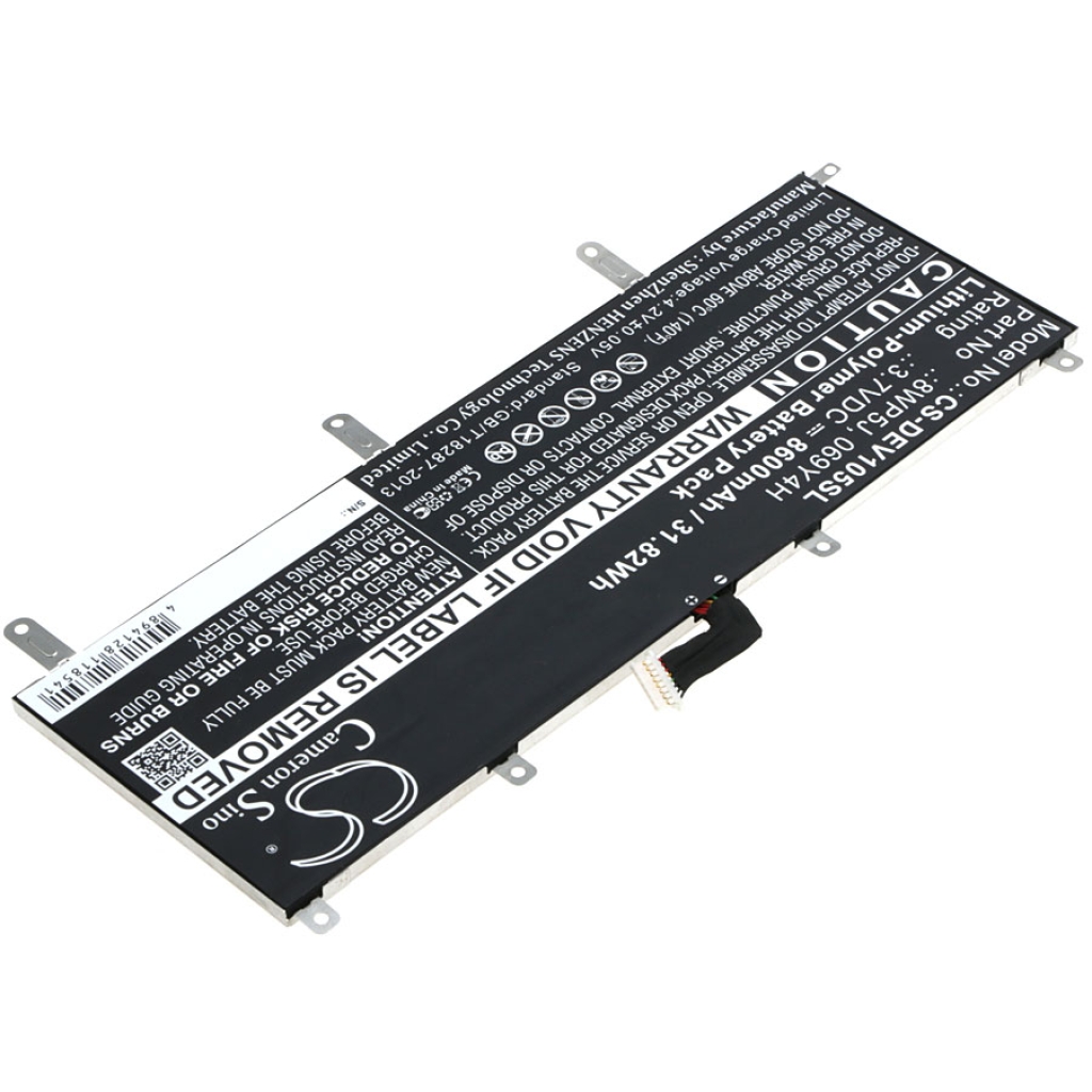 Batería de la tableta DELL CS-DEV105SL