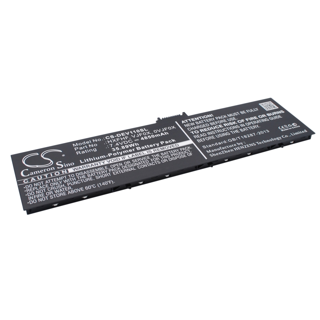Batería de la tableta DELL CS-DEV110SL