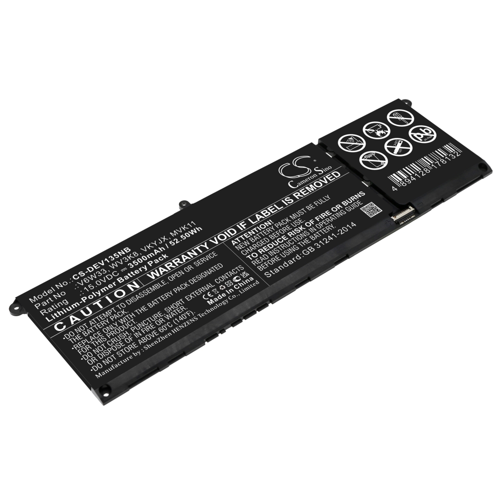 Batería para portátil DELL Vostro 5510