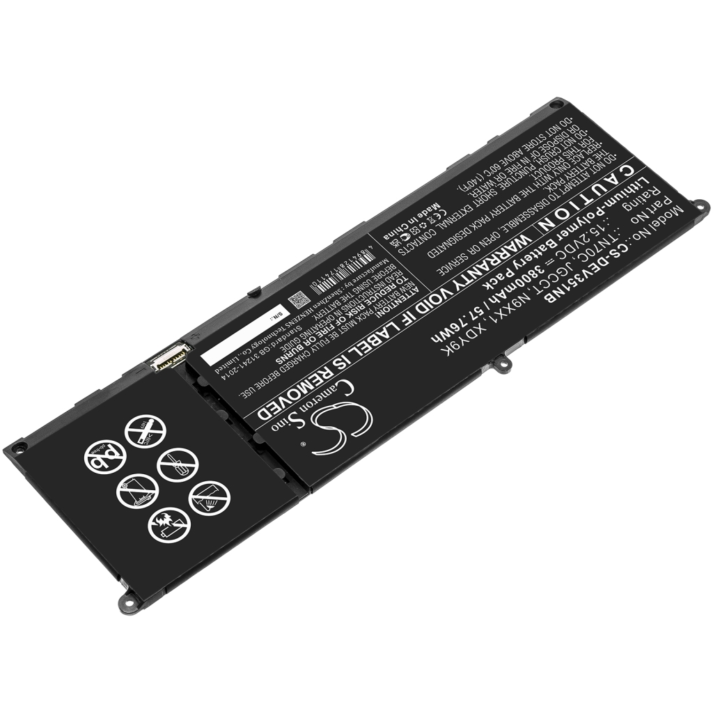 Batería para portátil DELL Vostro 3515