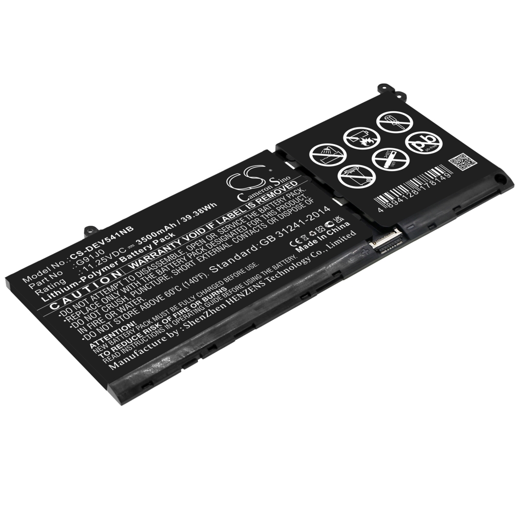 Batería para portátil DELL Vostro 3515