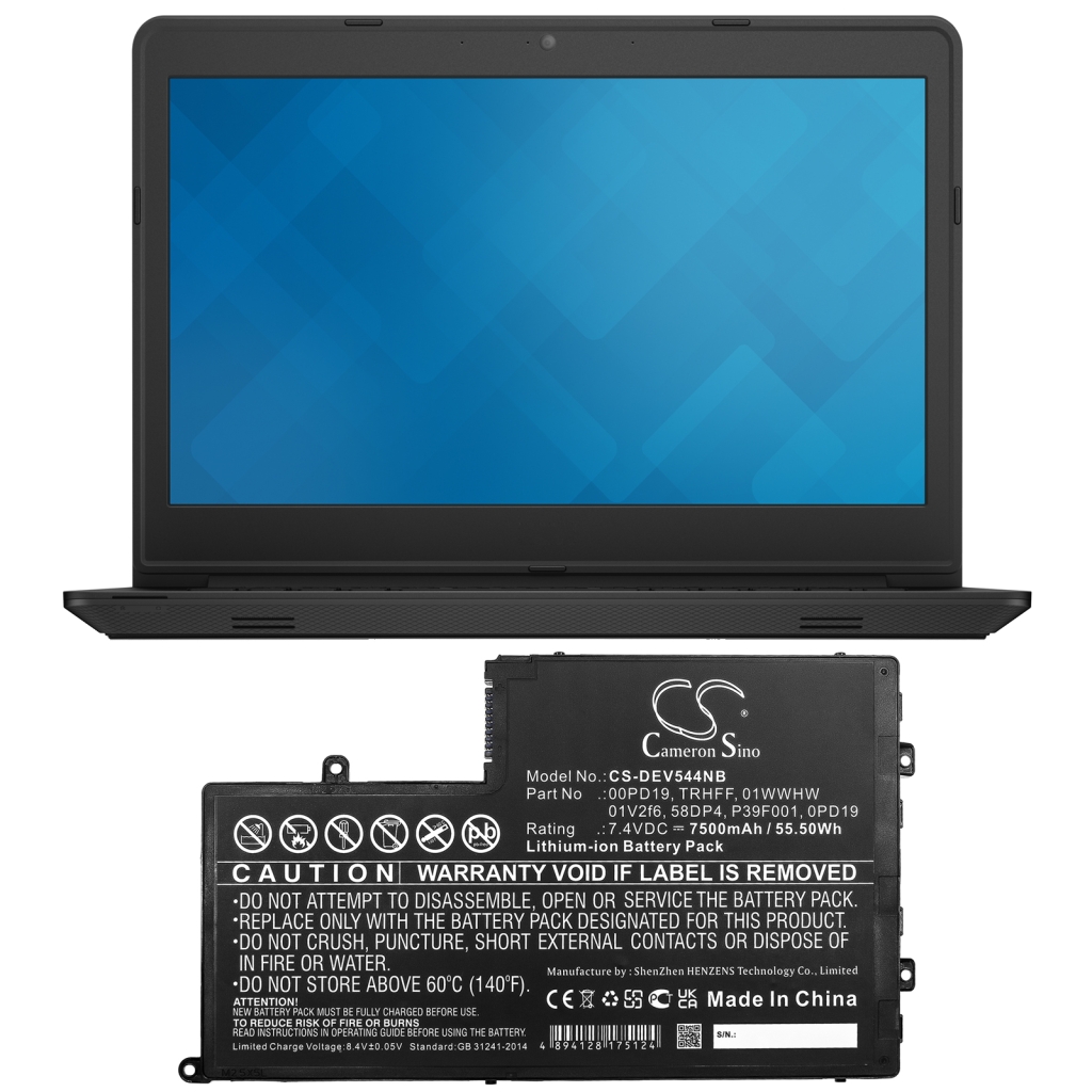 Batería para portátil DELL INSPIRON INS15LD-1328B