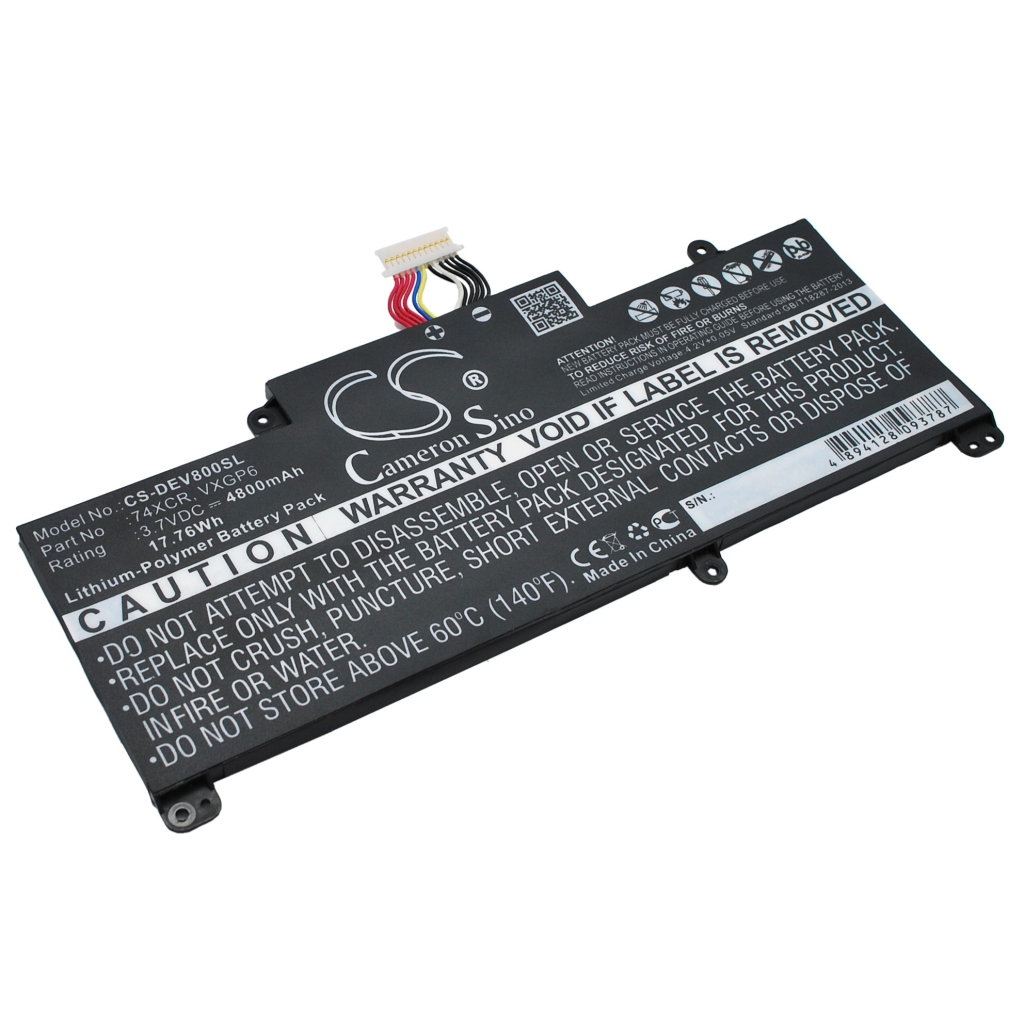 Batería de la tableta DELL CS-DEV800SL