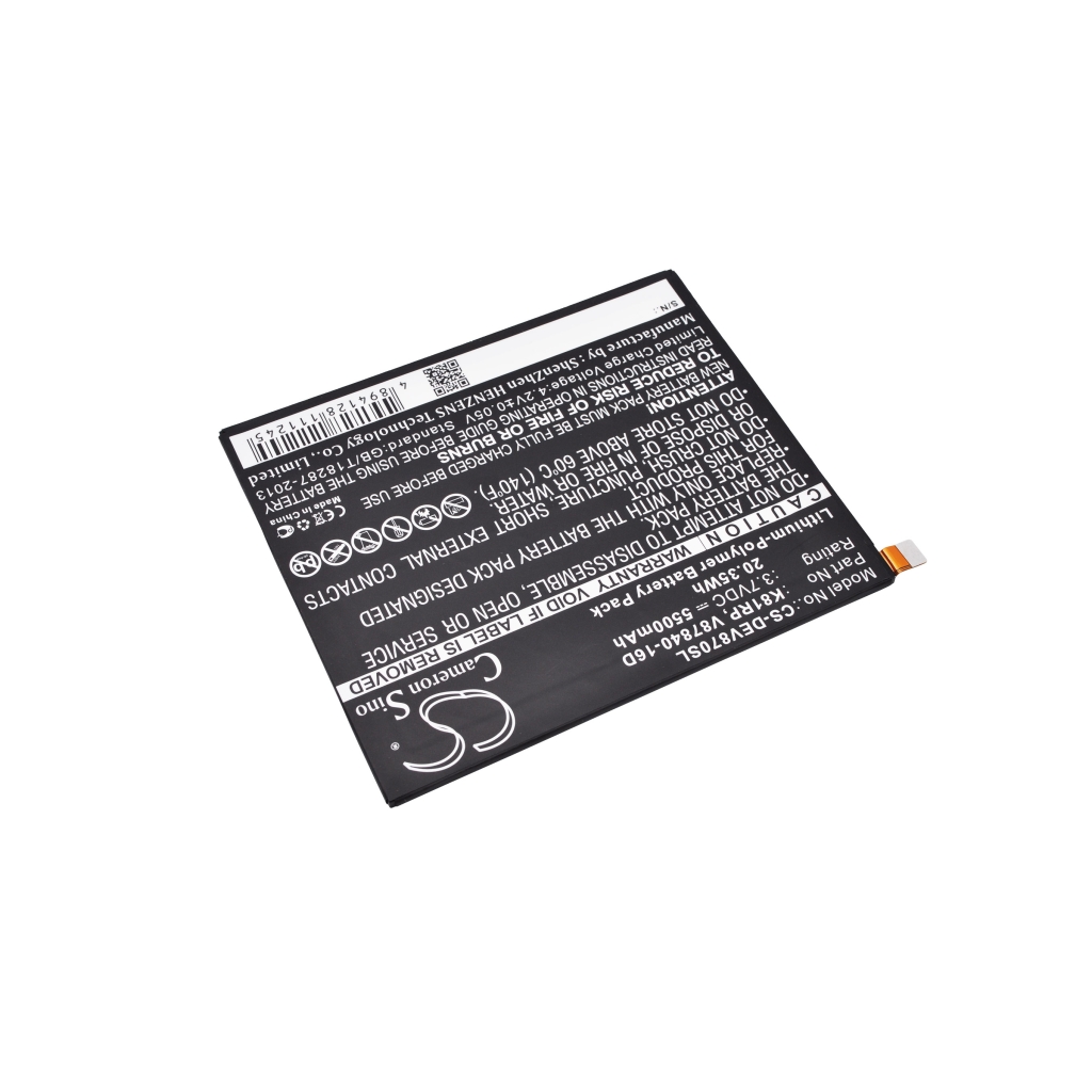 Batería de la tableta DELL CS-DEV870SL