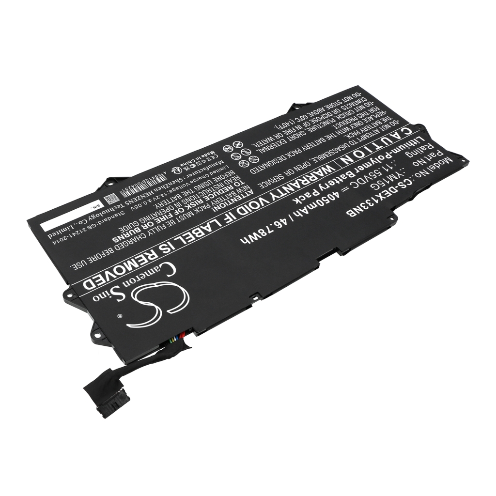 Batería para portátil DELL CS-DEX133NB
