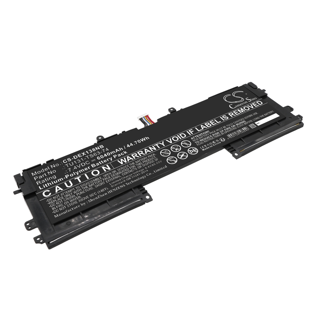 Batería para portátil DELL CS-DEX138NB