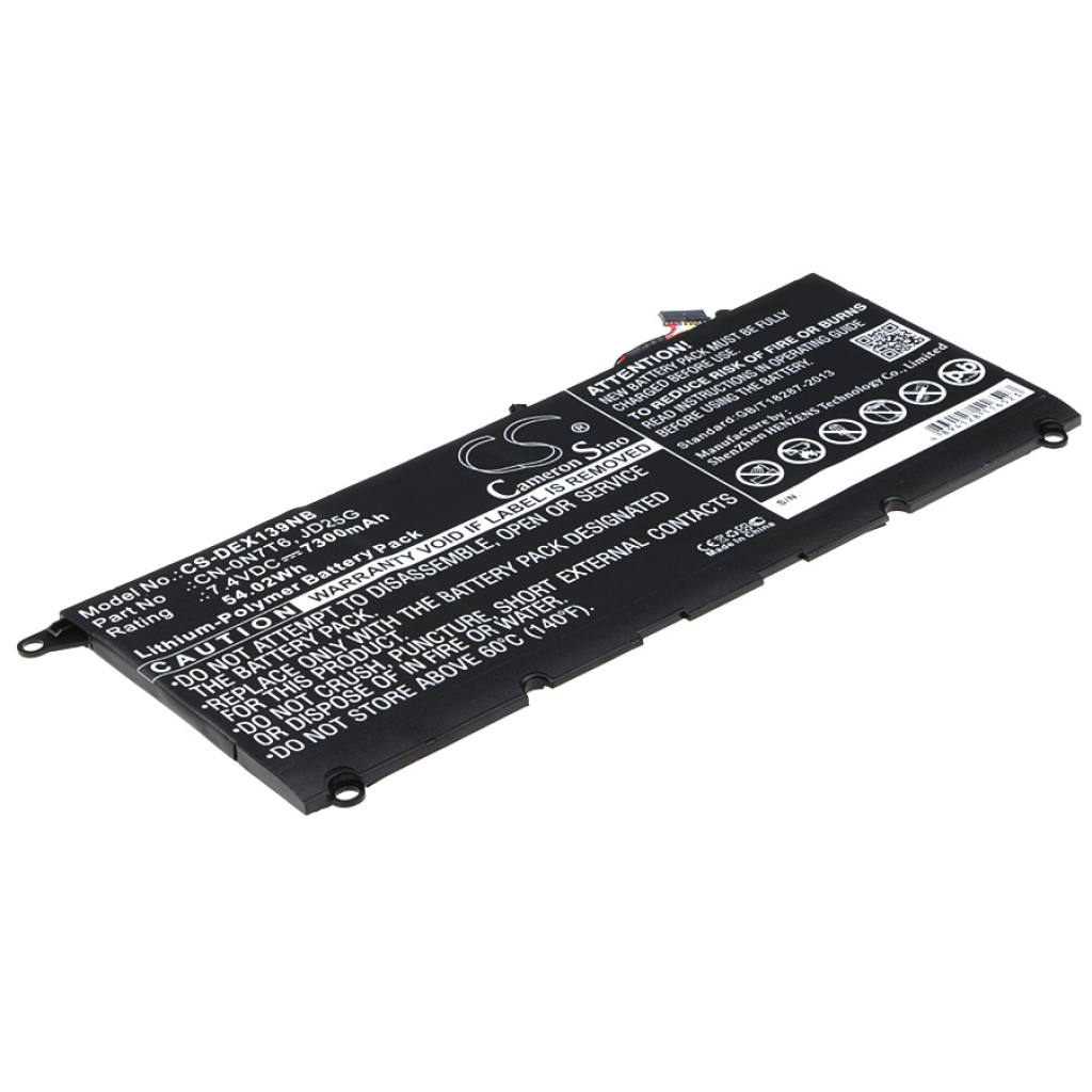 Batería para portátil DELL CS-DEX139NB