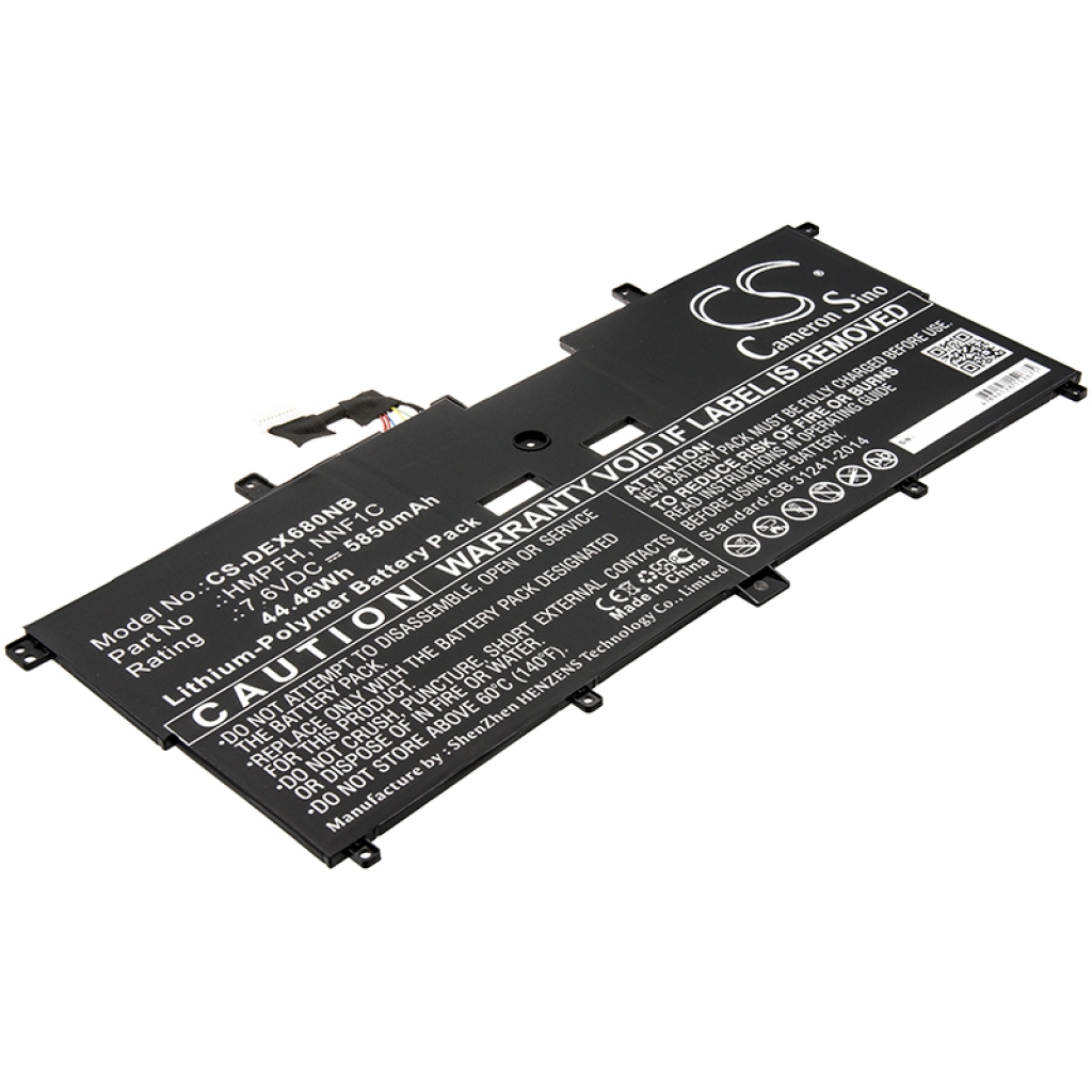 Batería para portátil DELL XPS 9365 2-in-1