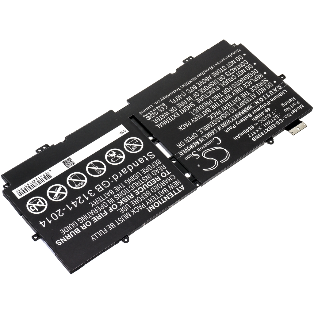 Batería para portátil DELL XPS 13 7390